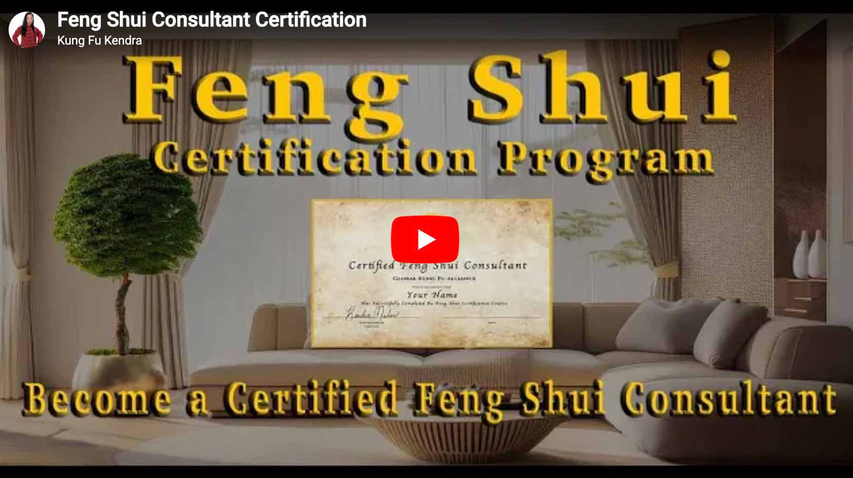 Feng Shui Video Course Thumbnail