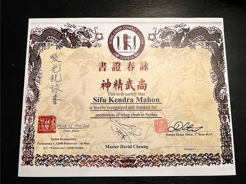 Grandmaster David Cheung Recognition