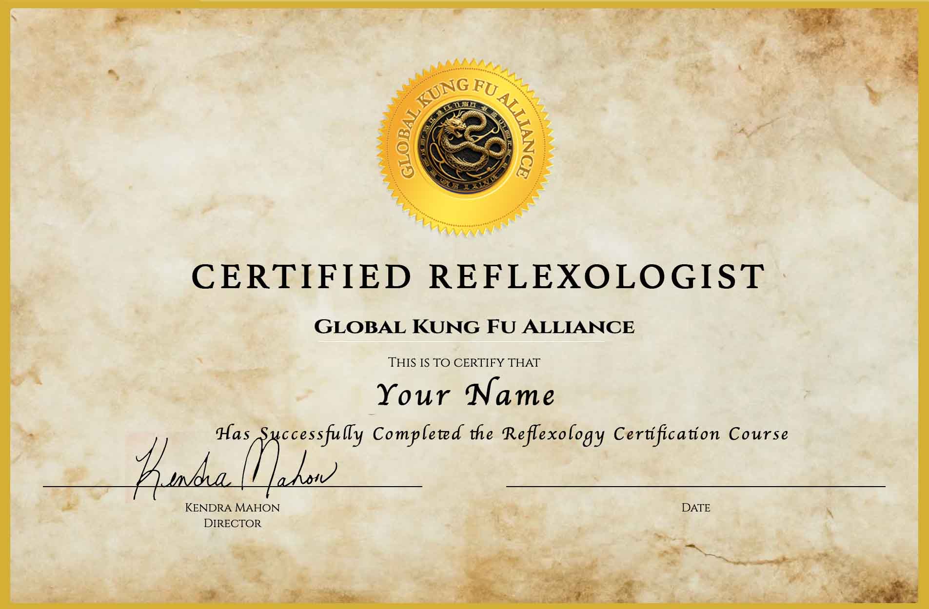 Reflexology Certification Program Online by Kung Fu Kendra