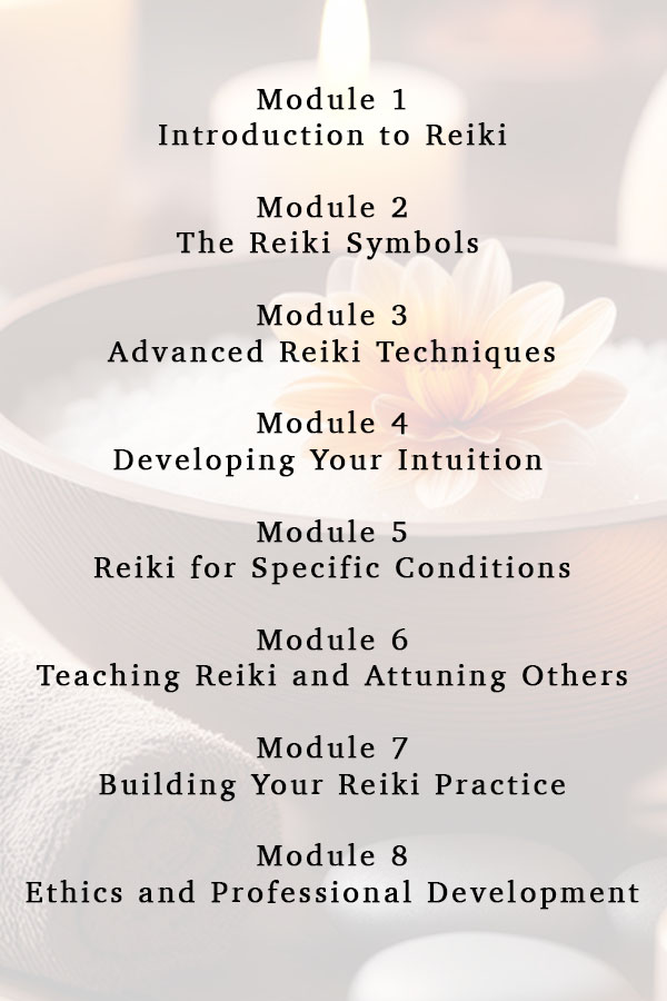 Reiki Master Certification Program Online by Kung Fu Kendra