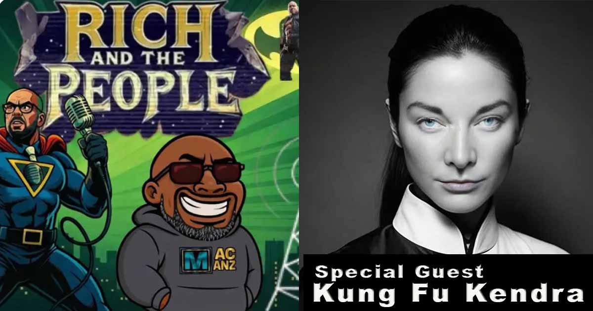 Kung Fu Kendra on Rich and the People morning show — Wing Chun philosophy on conflict and the fight never started